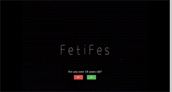 Desktop Screenshot of fetifes.com